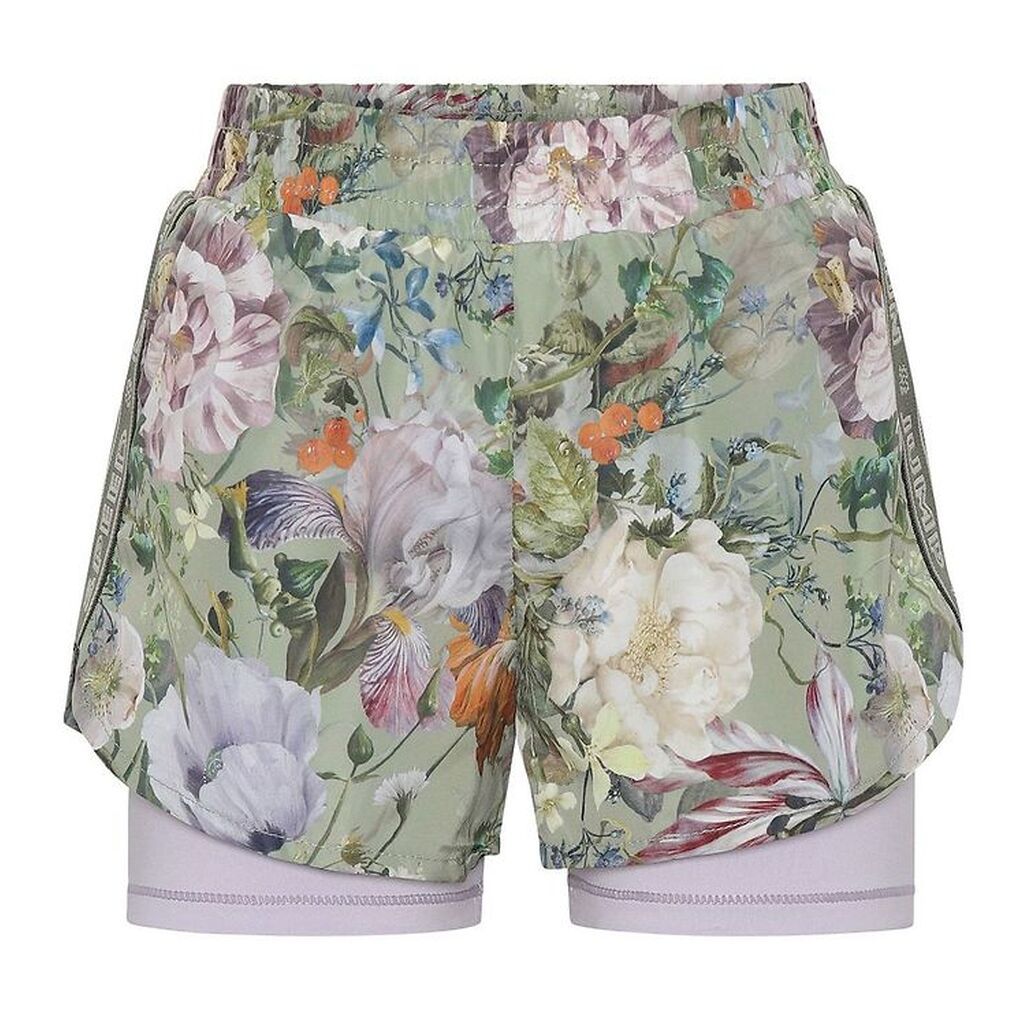 Molo Shorts - Omari - Green Botanic