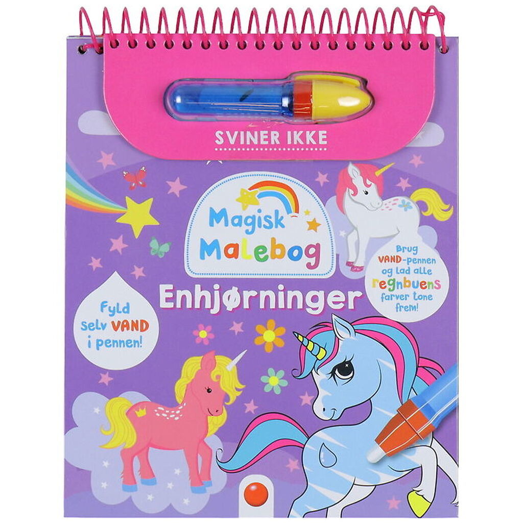 Forlaget Bolden Magisk Malebog - Enhjørninger