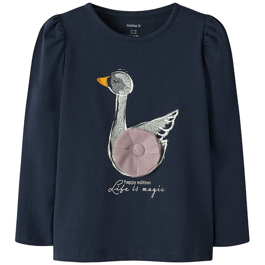 Name It Bluse - NmfSwana - Navy Blazer