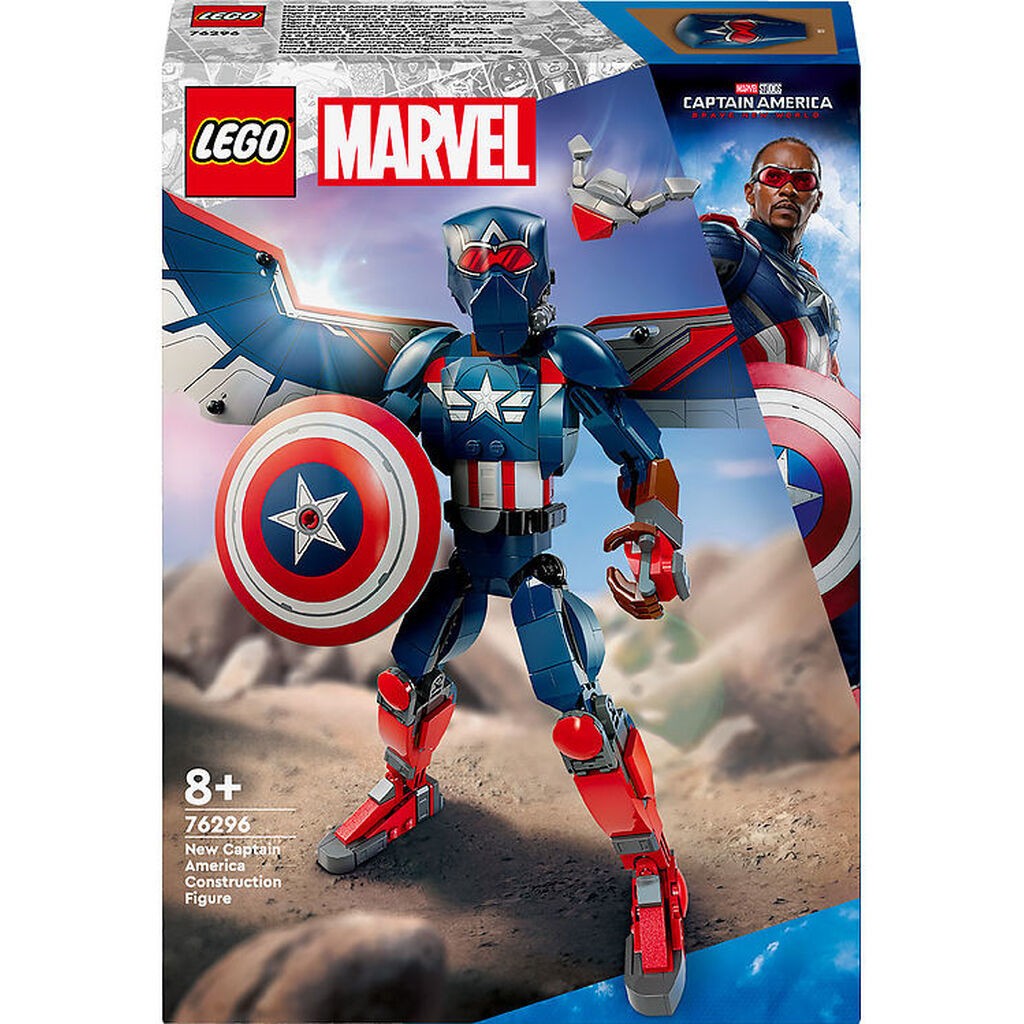 LEGOÂ® Marvel - Byg selv-figur af den nye Cap... 76296 - 359 Dele