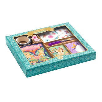 Djeco Brevpapir - 22 Dele - Lovely Mini Kendra