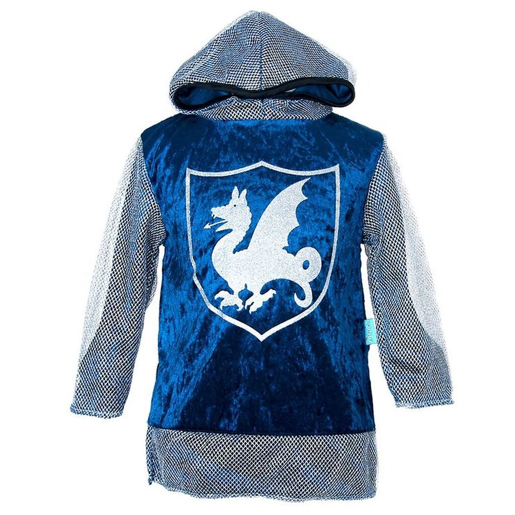 Den Goda Fen Udklædning - Ridder - Blå