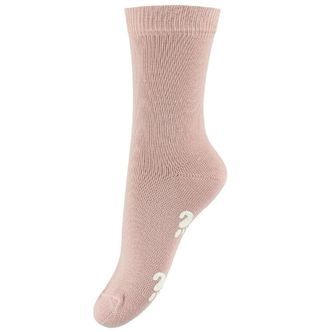 Fuzzies Strømper m. Antiskrid - Pudder