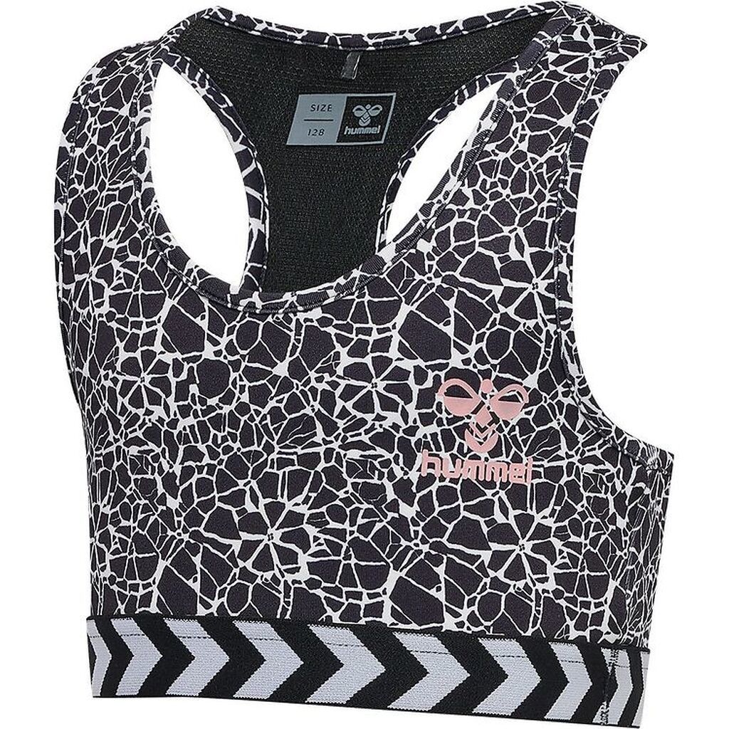 Hummel Sports Top - hmlMimmi - Sort/Hvid