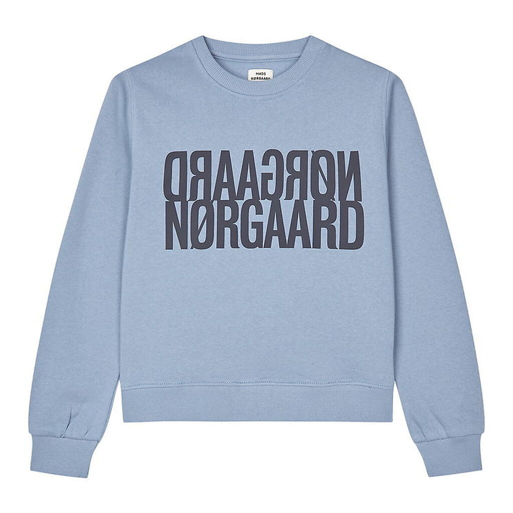Mads Nørgaard Sweatshirt - Talinka - Faded Denim