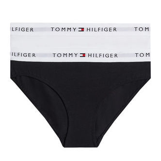 Tommy Hilfiger Trusser - 2-pak - Sort/Hvid