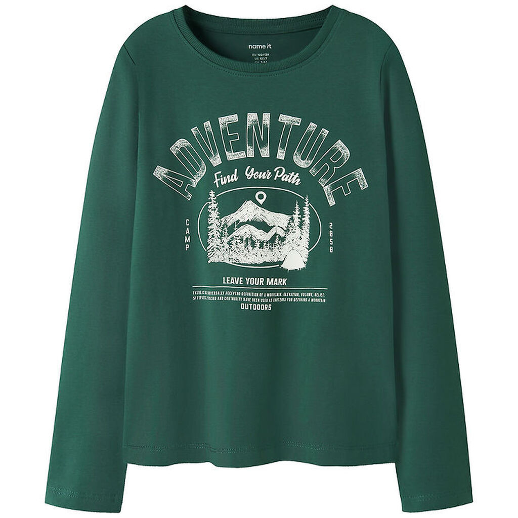 Name it Bluse - NkmVux - Bistro Green/Adventure