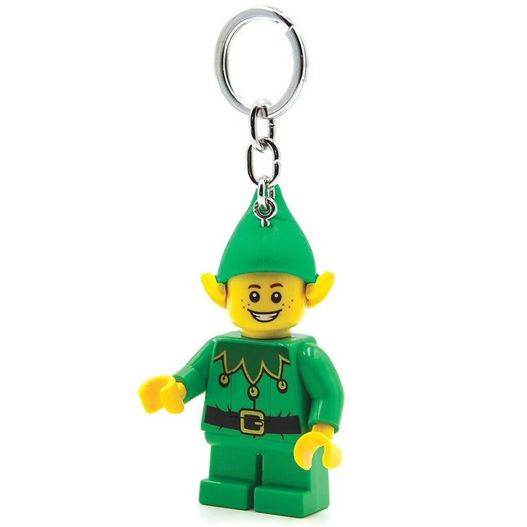 LEGOÂ® Nøglering m. Lommelyte - LEGOÂ® Elf