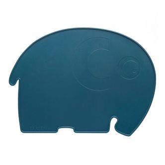 Sebra Dækkeserviet - Silikone - Fanto - Nordic Blue