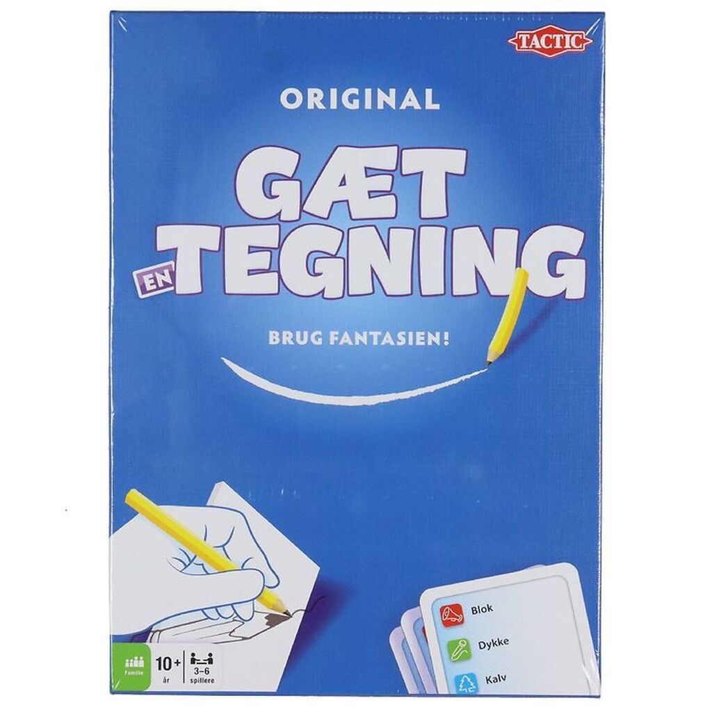 TACTIC Brætspil - Gæt En Tegning - Original