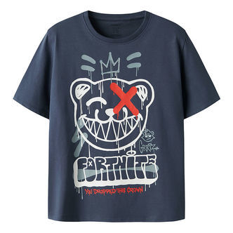 Name It T-shirt - NkmFrans - Vintage Indigo/Fortnite