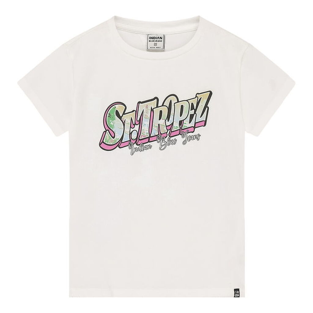Indian Blue Jeans T-shirt - Cloud m. Print