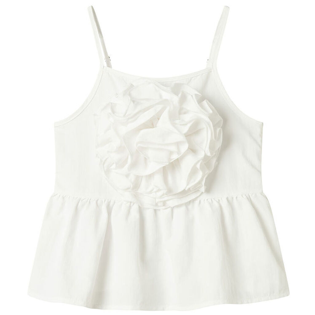 Name It Top - Strap - NkfFylona - Bright White