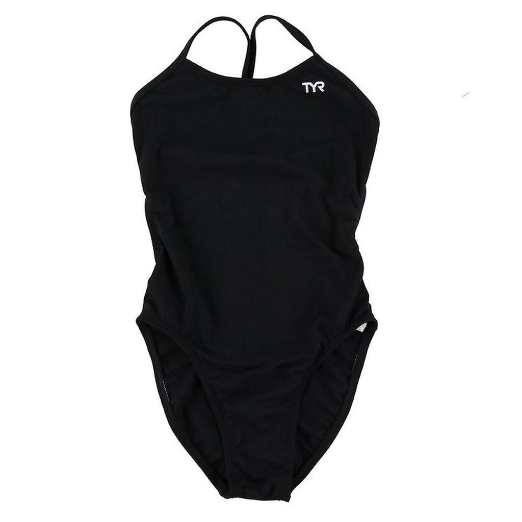 TYR Badedragt - Solid Durafast Cutoutfit - Sort