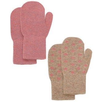 CeLaVi Luffer - Uld/Nylon - 2-pak - Brick Dust