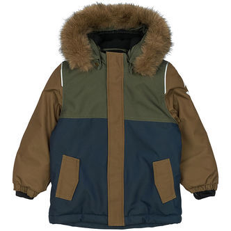 Mikk-Line Vinterjakke - Olive Night/Navy