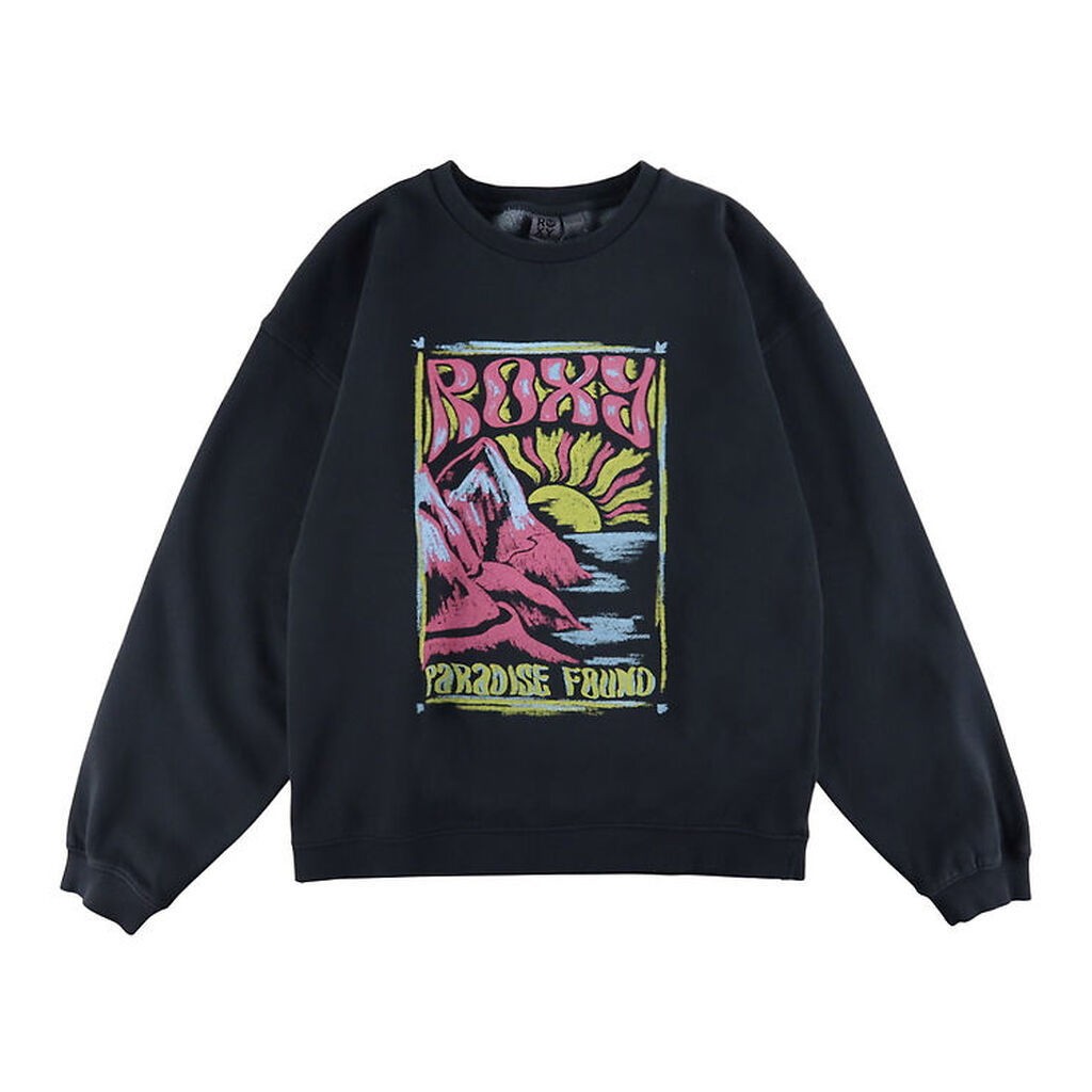 Roxy Sweatshirt - Lineup - Anthracite m. Print