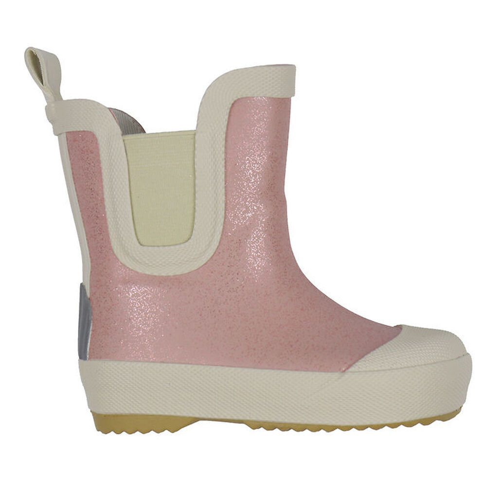 Mikk-Line Gummistøvler - Wellies Short Glitter - Woodrose