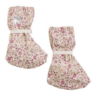 CeLaVi Overtrækssko - PU - Misty Rose m. Blomster