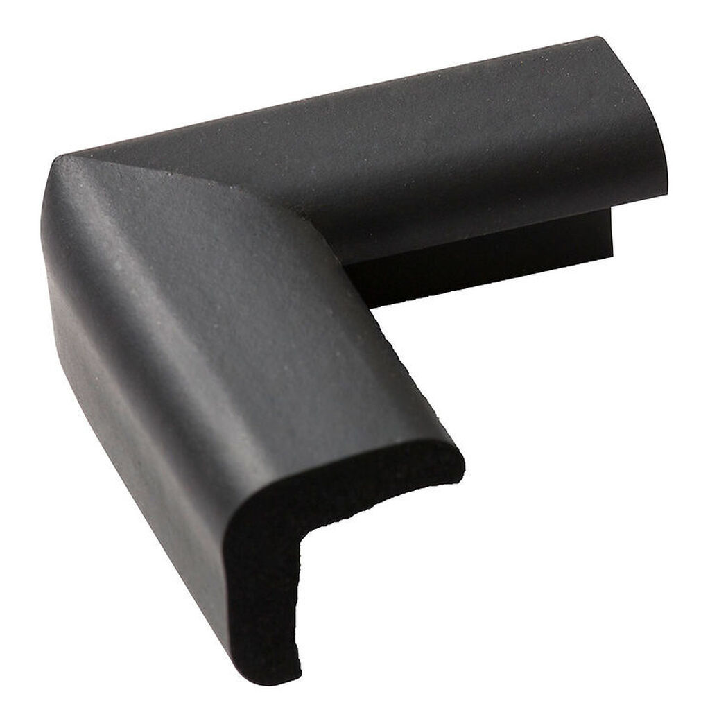 Jippies Hjørnebeskyttere - Skum - 4 stk. - Sort