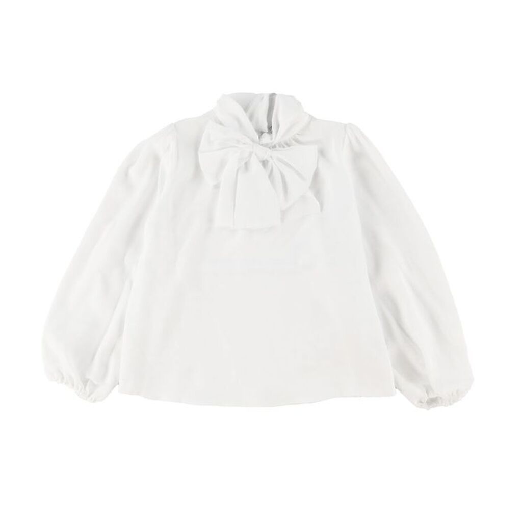 Dolce & Gabbana Bluse - Silke - Hvid
