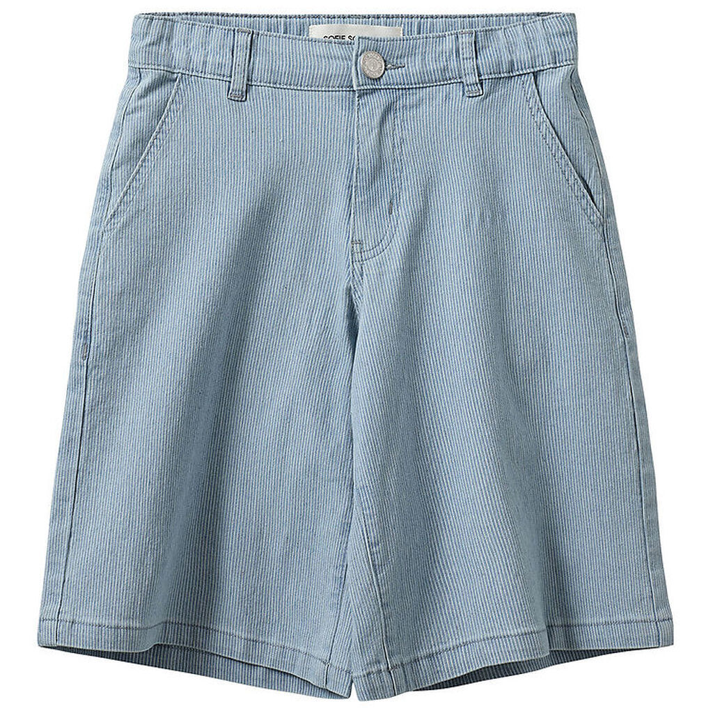 Sofie Schnoor Shorts - Yvonnesy - Blue Denim Stripe