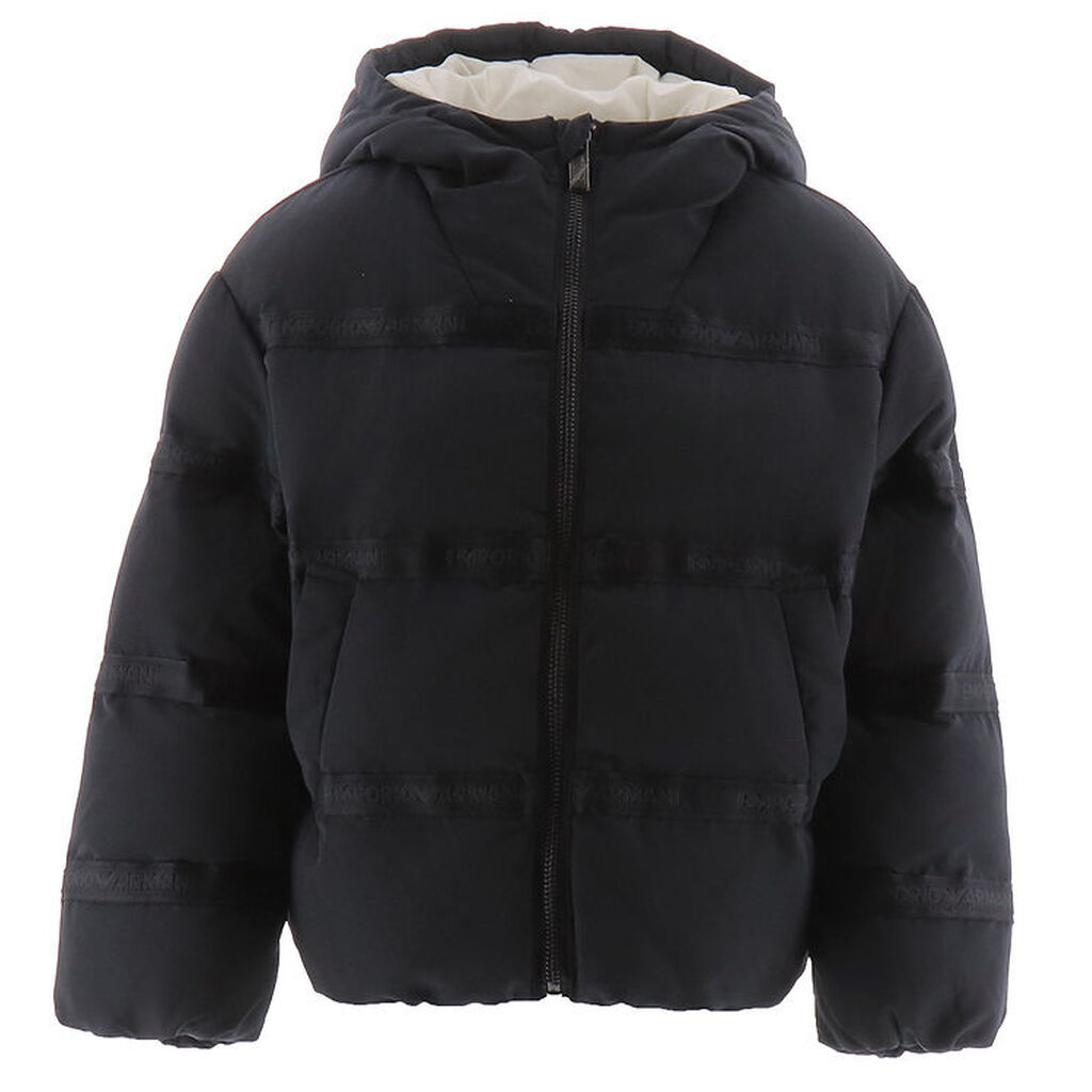 Emporio Armani Dynejakke - Navy