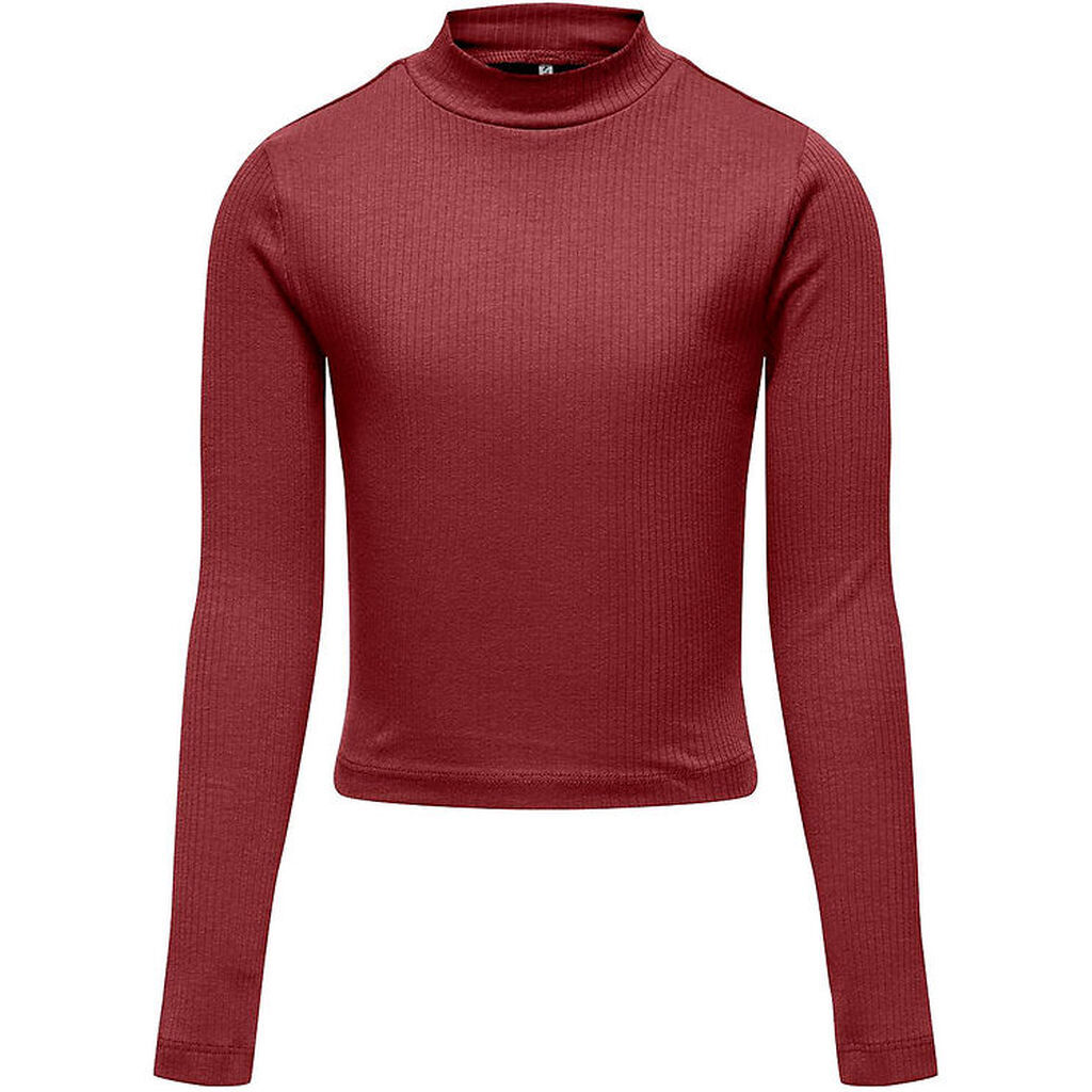 Kids Only Bluse - Rib - Cropped - KogLinea - Syrah