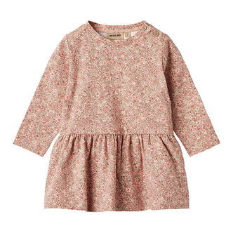Wheat Kjole - Bessie - Rose Dust Flower Meadow