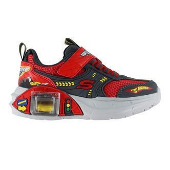 Skechers Sko - Garage - Red/Charcoal