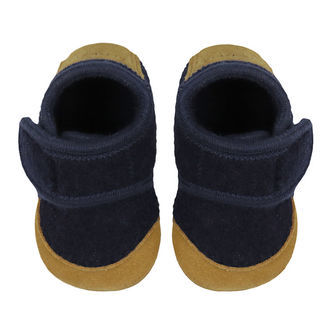 En Fant Hjemmesko - Uld - Navy