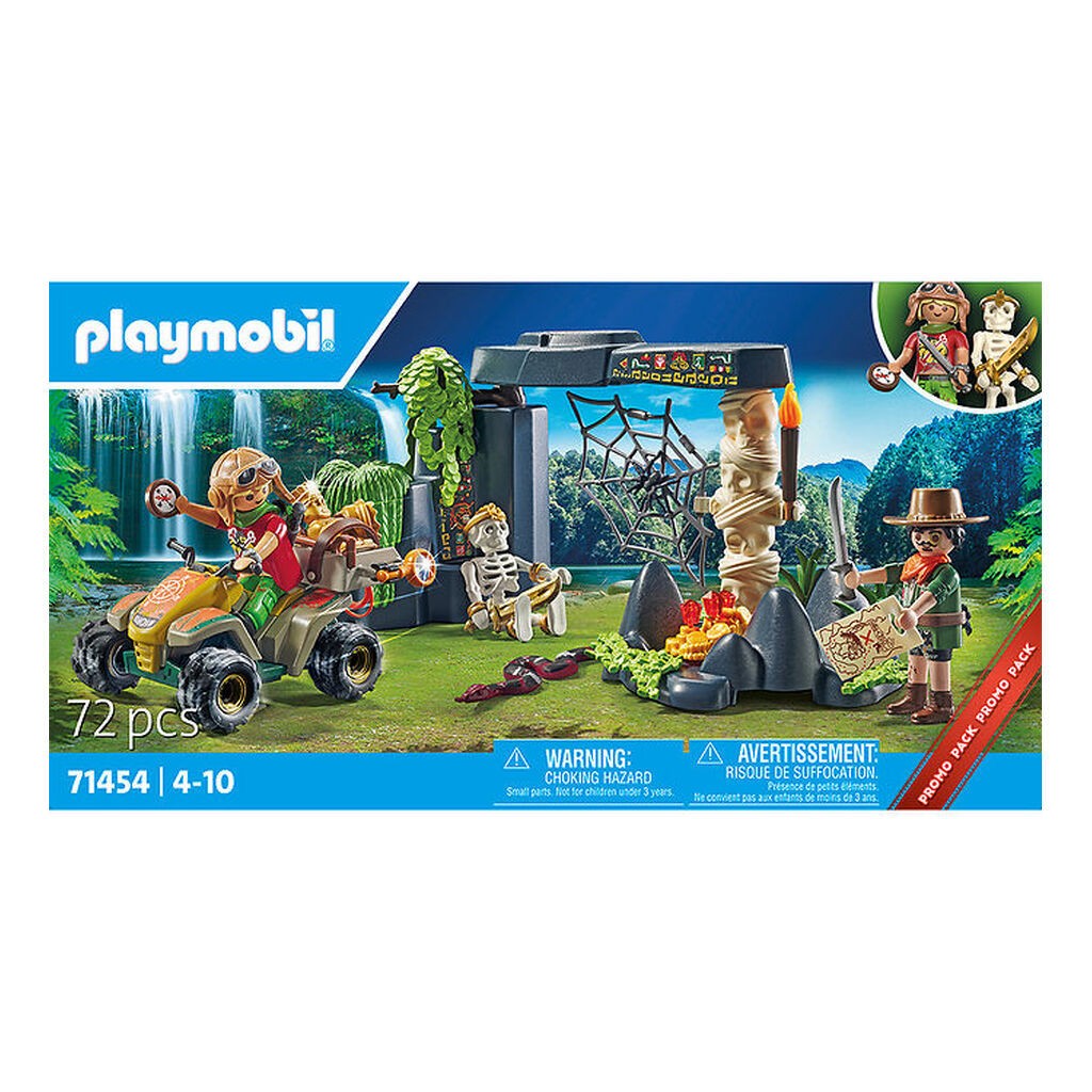 Playmobil - Skattejagt I Junglen - 71454 - 72 Dele