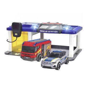 Dickie Toys Legesæt - Rescue Station - Lys/Lyd