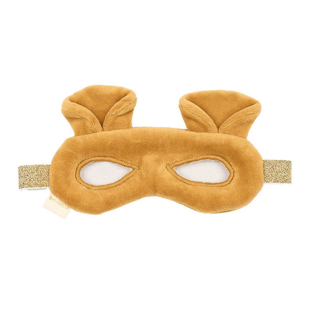 Fabelab Udklædning - Animal Mask - Bear - Ochre