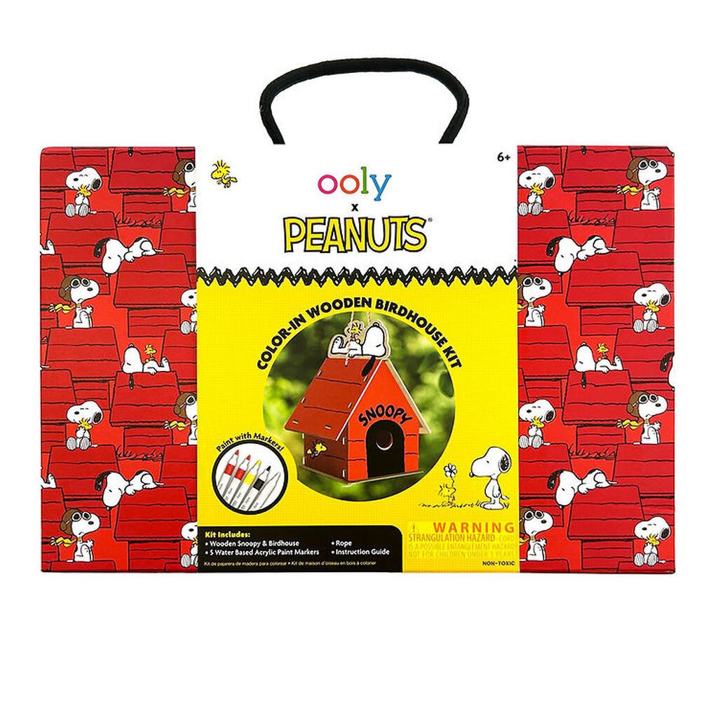 Ooly Fuglehus - Peanuts - 5 Tuscher