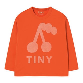 Tiny Cottons Bluse - Cherry Graphic - Summer Red