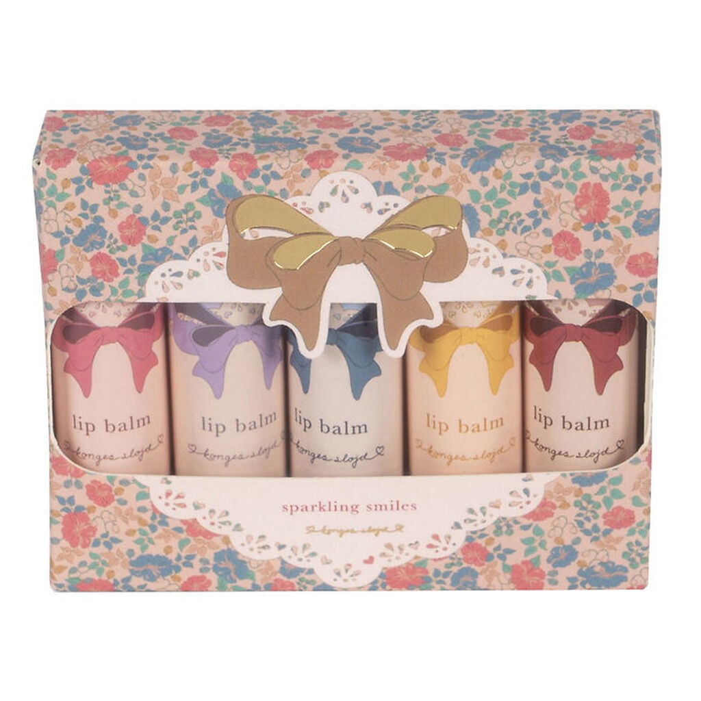Konges Sløjd Læbepomade - Glitter - 5-pak - Multi