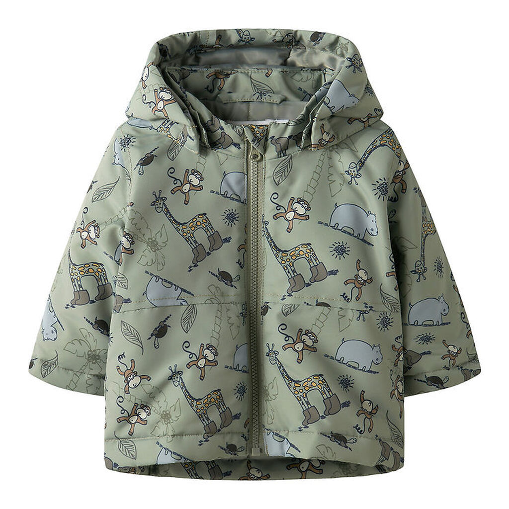 Name It Vinterjakke - NbmMax - Shadow/Jungle