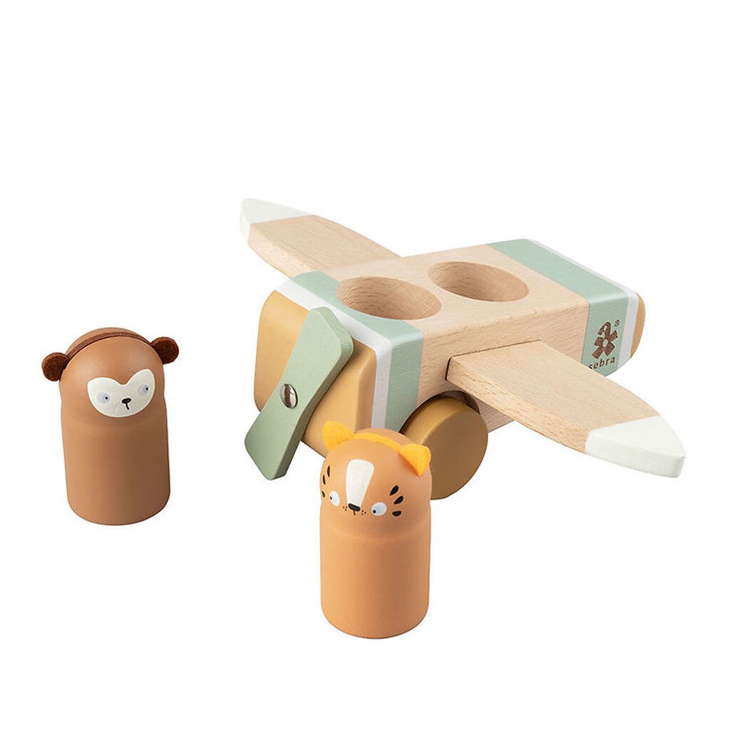 Sebra Flyvemaskine - Træ - Wildlife