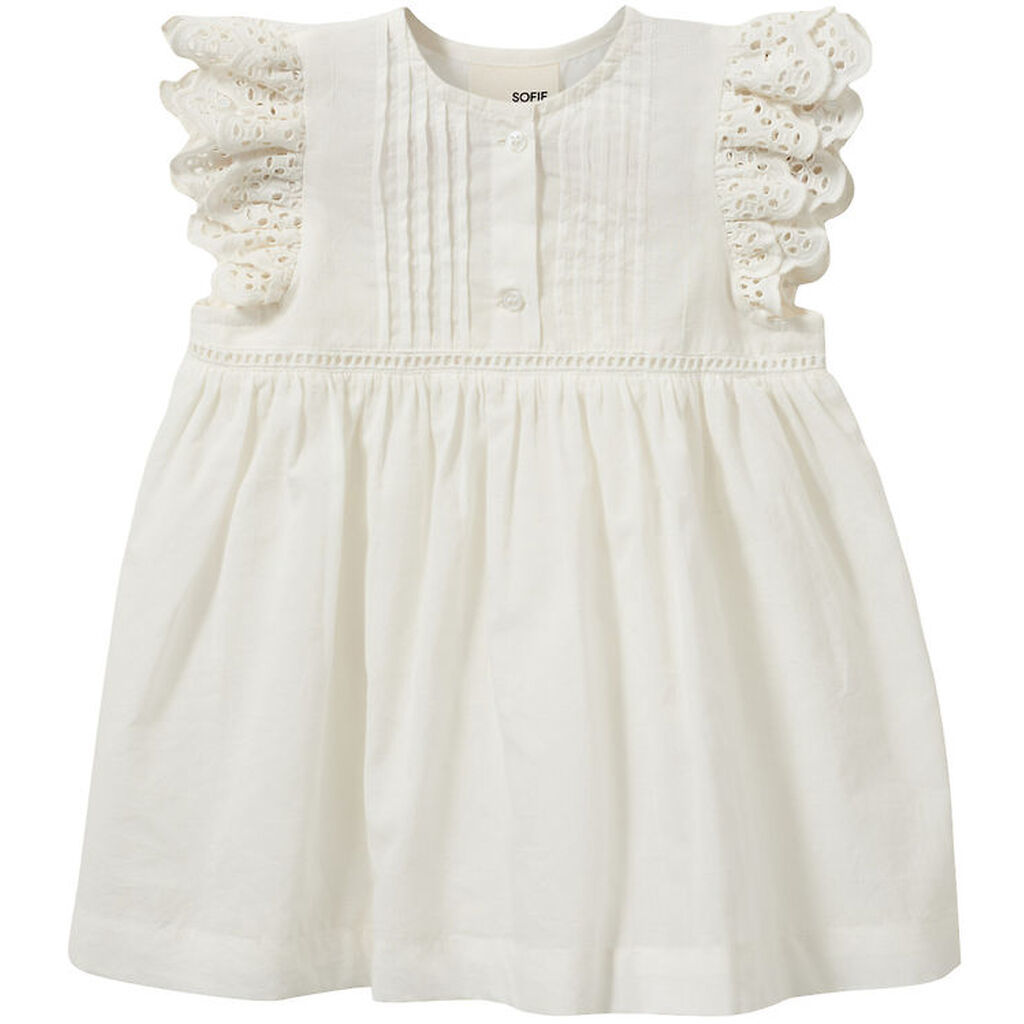 Sofie Schnoor Kjole - Jaylasb - Snow White m. Broderi Anglaise