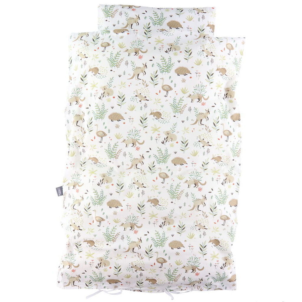Nørgaard Madsens Sengetøj - Voksen - Hvid m. Dyr