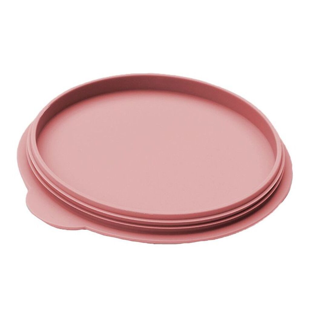 EzPz Låg - Silikone - Mini Bowl - Støvet Rosa