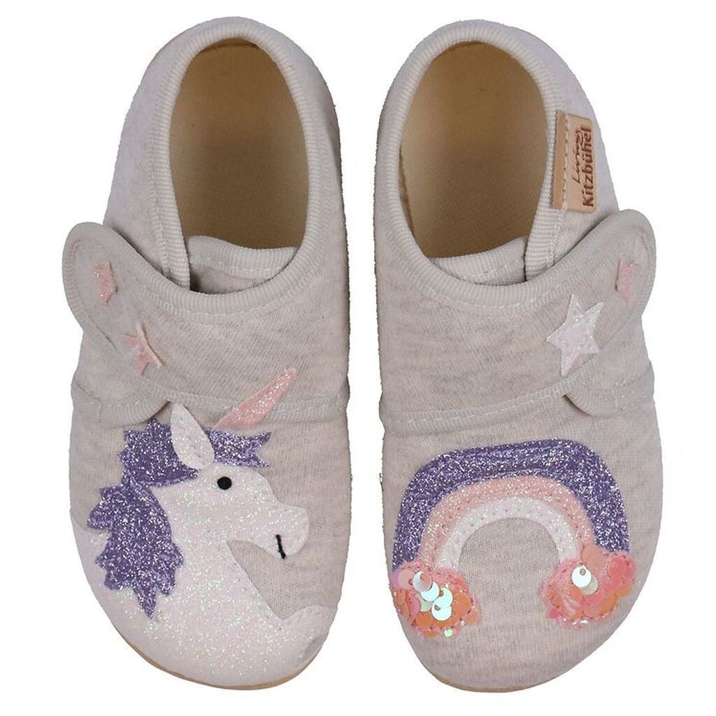 Living Kitzbühel Hjemmesko - Unicorn & Rainbow - Natur