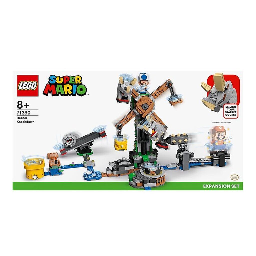 LEGOÂ® Super Mario - Reznor-væltning - Udv. 71390 - 862 Dele