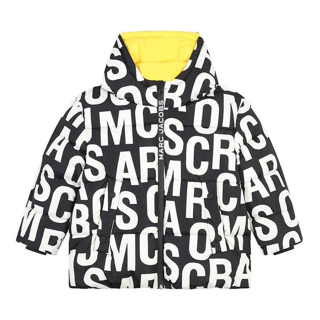 Little Marc Jacobs Dynejakke - Sort/Hvid