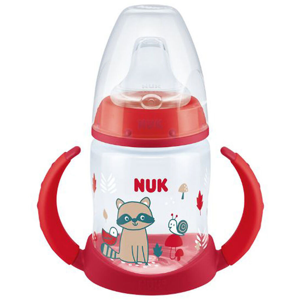 Nuk Drikkekop m. Håndtag og Tud - First Choice - 150ml - Rød