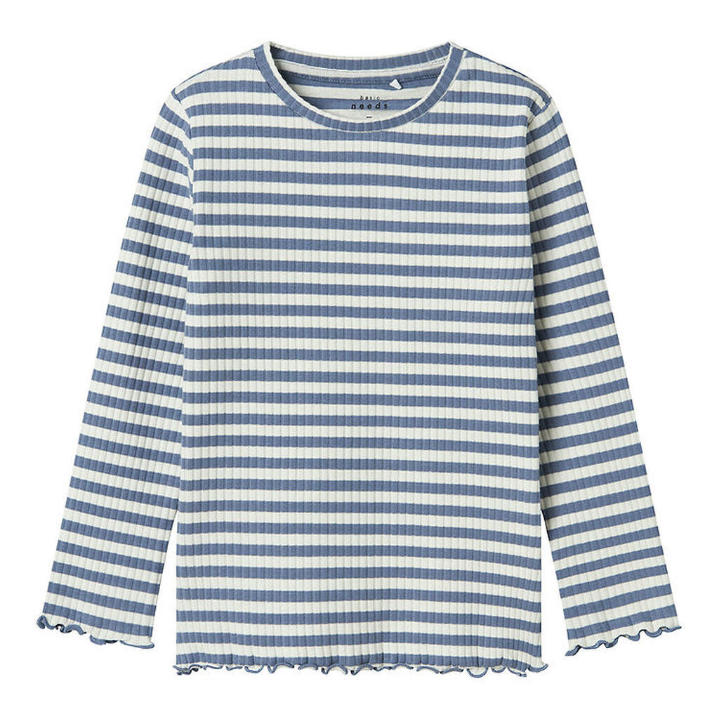 Name It Bluse - Rib - NmfVemma - Wild Wind/Jet Stream