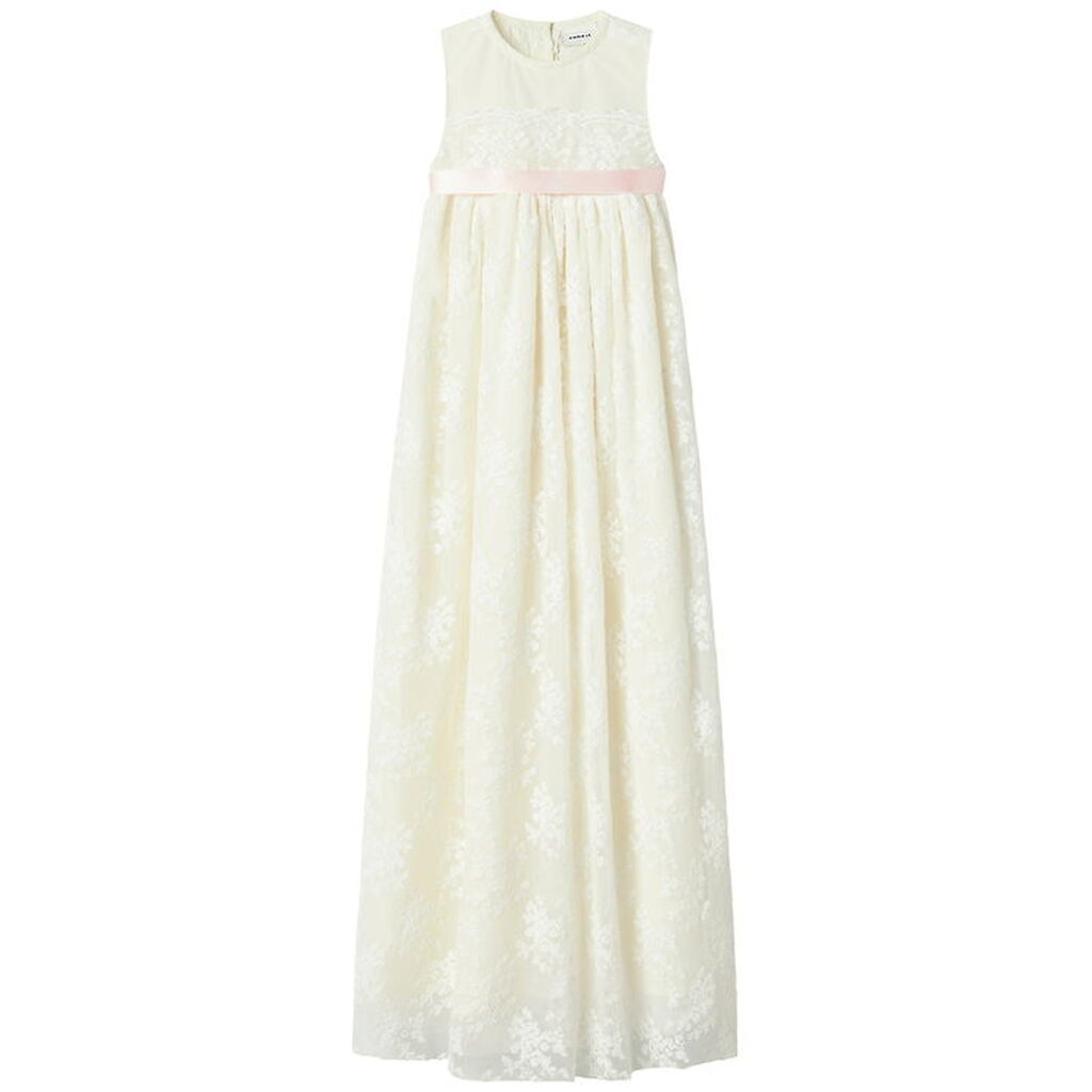 Name It Dåbskjole - NbfNitush - Cloud Dancer