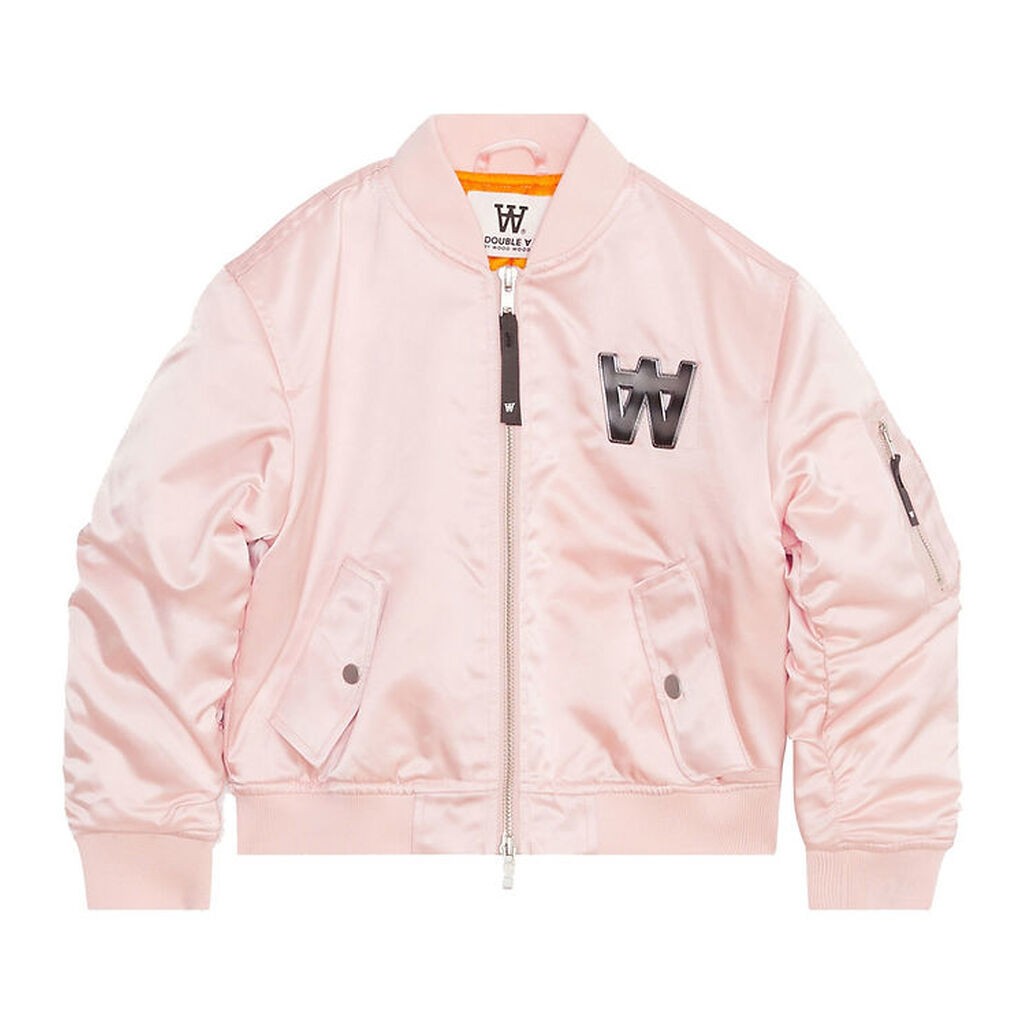 Wood Wood Bomberjakke - Pale Pink