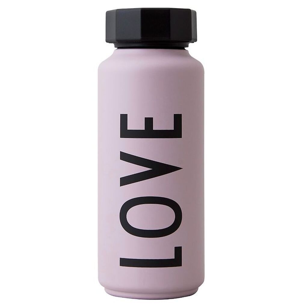 Design Letters Termoflaske - Love - 500ml - Lavendel